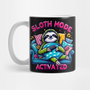 Sloth Mode Activated - Ultimate Chill Tee Mug